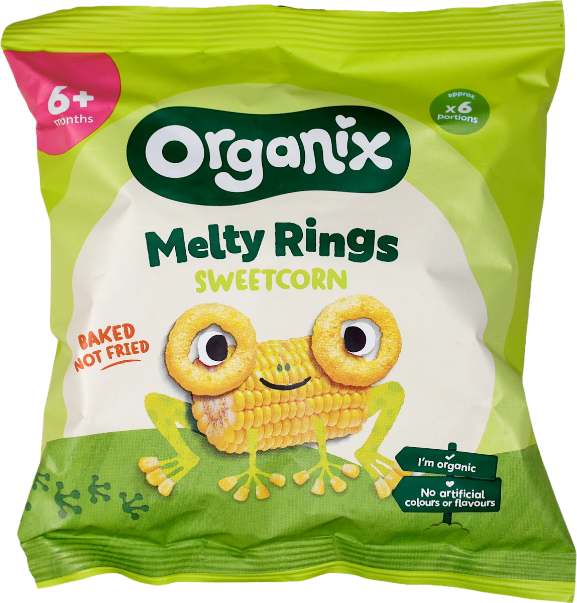 Organski Flips prsten od slatkog kukuruza, 6m+, 20 g