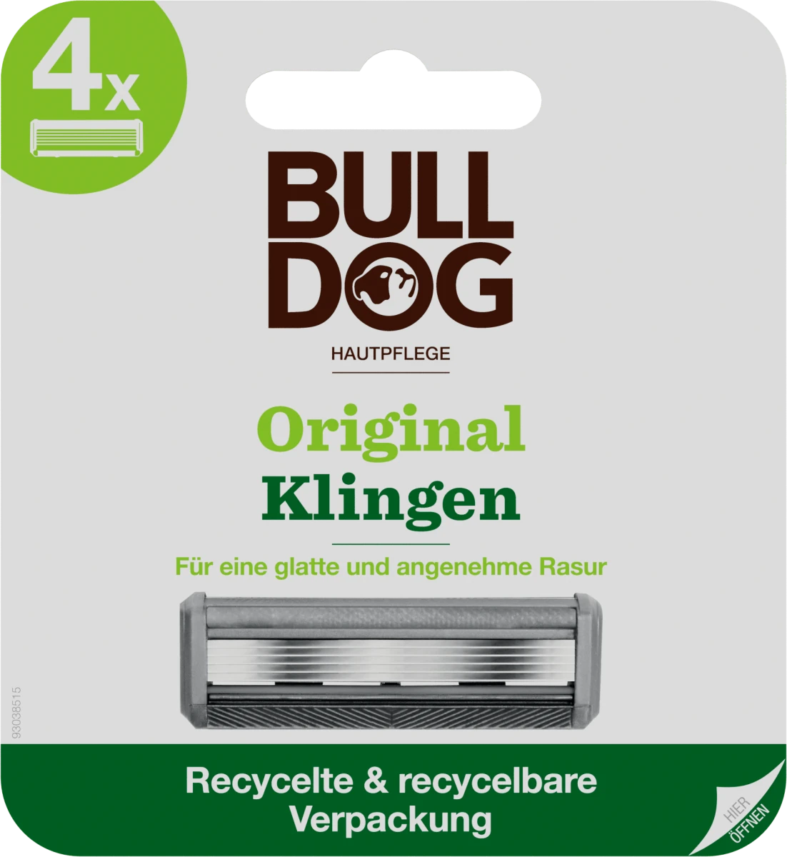 Original dopune za BULLDOG Original bambus brijač, 4 kom