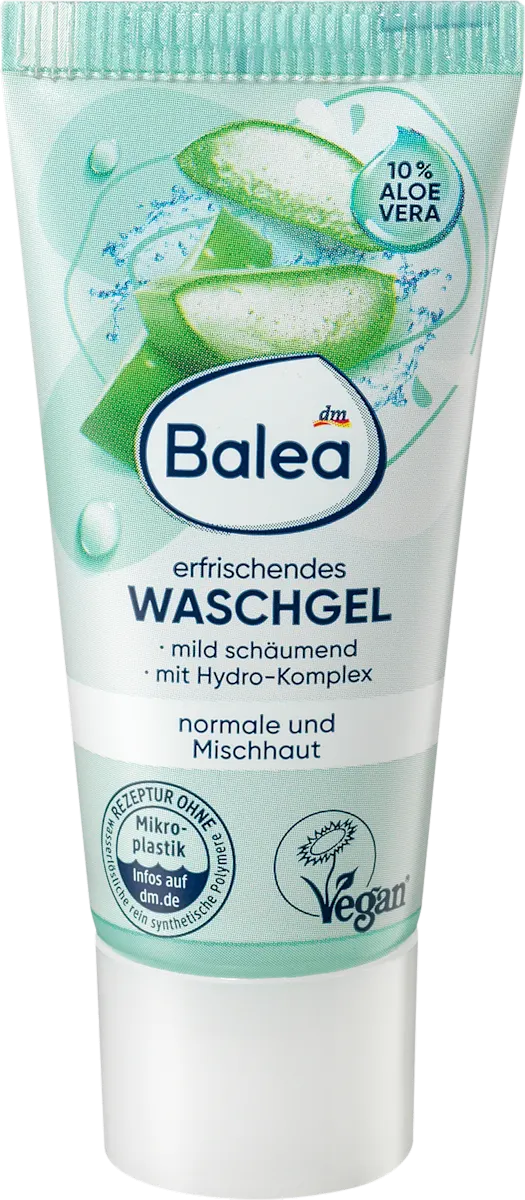 Osvežavajući gel za čišćenje lica - aloe vera, 20 ml