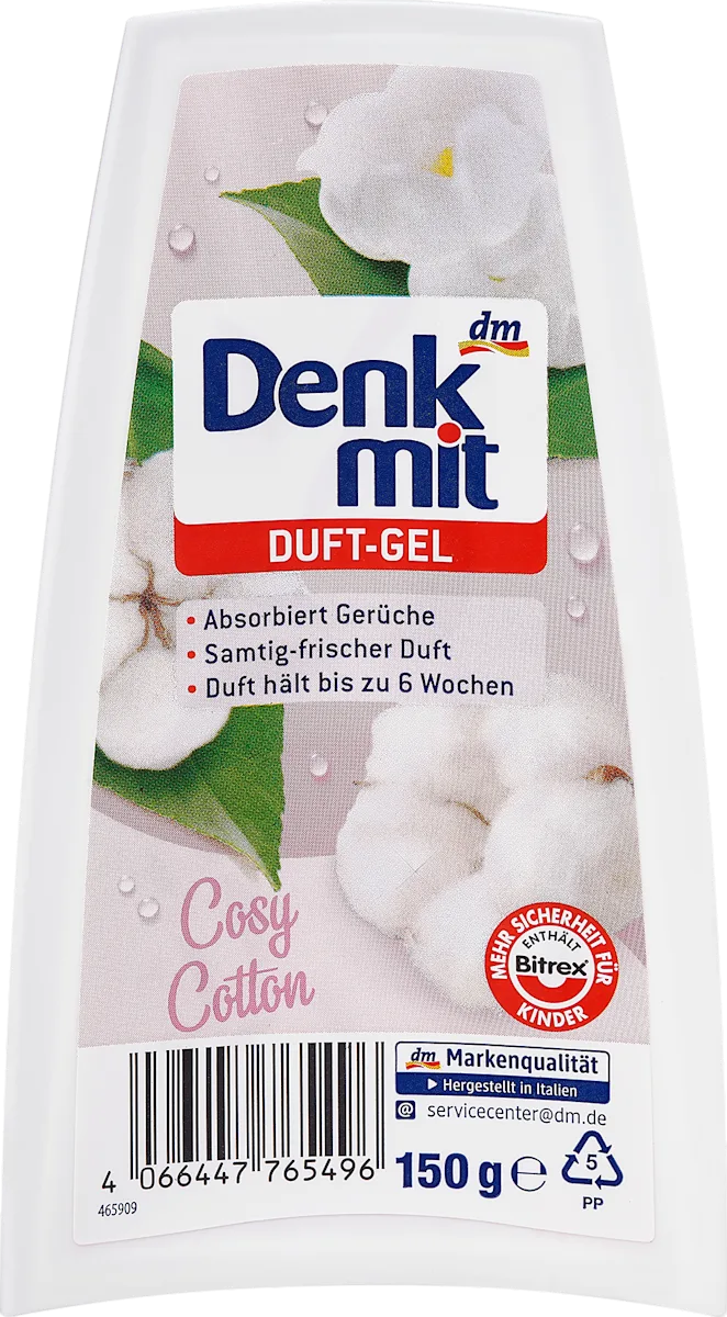 Osveživač prostora u gelu Cosy Cotton, 150 g
