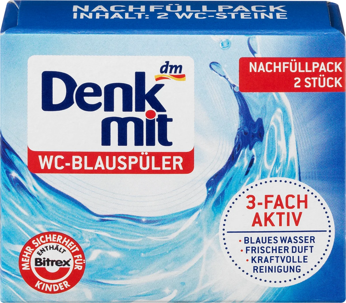 Osveživač za WC šolju, dopuna, 2 kom
