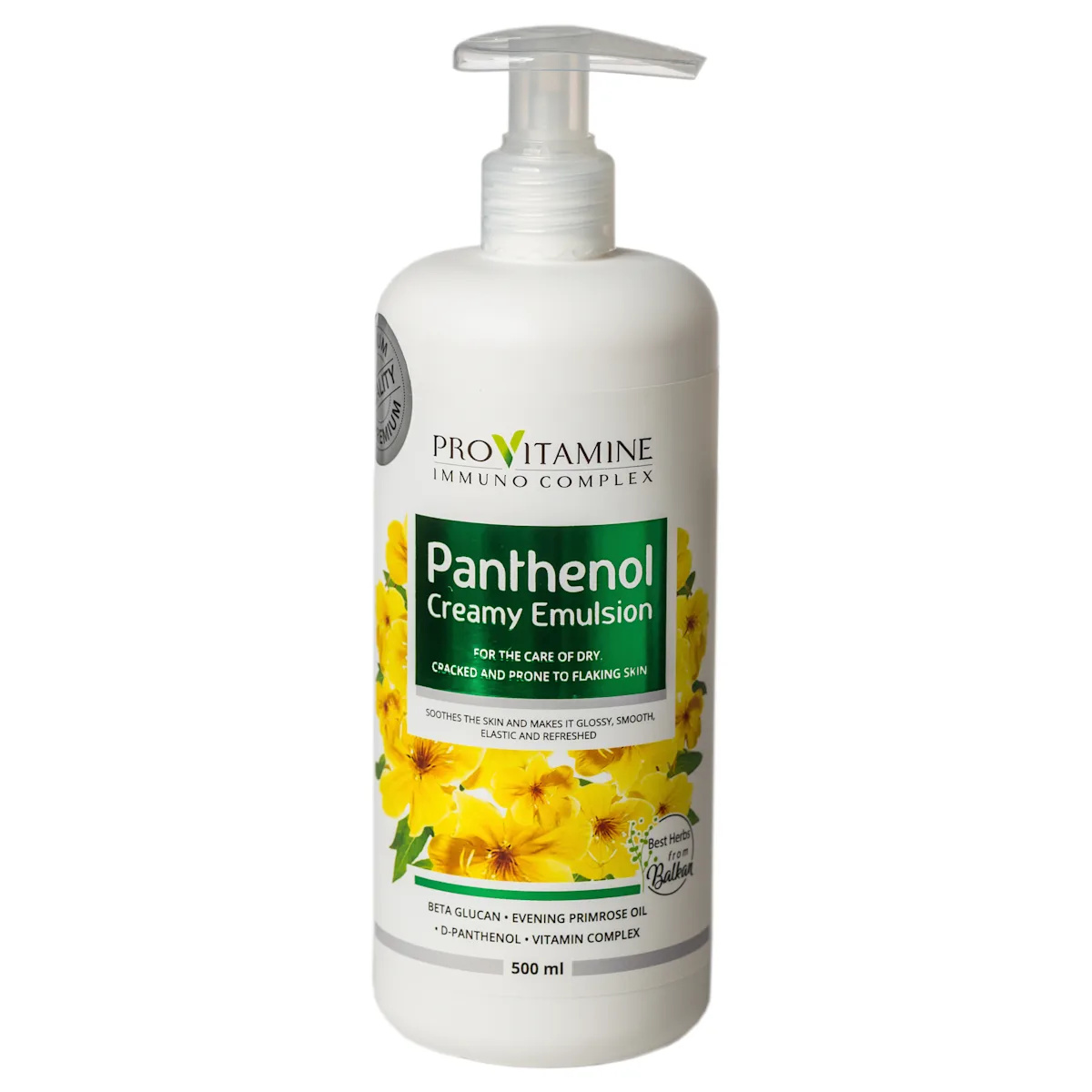 Pantenol emulzija, 500 ml