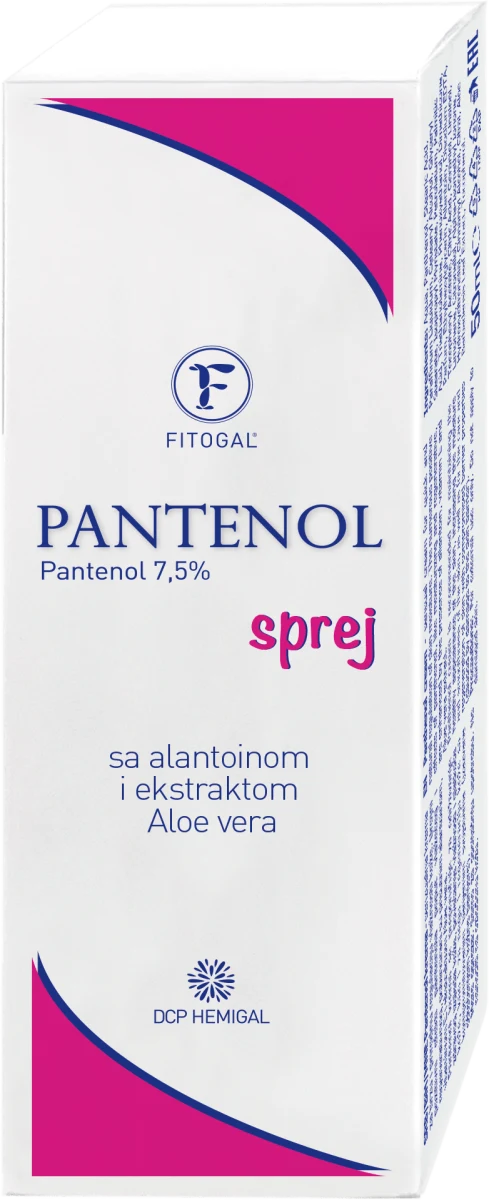 PANTENOL sprej sa alantoinom i ekstraktom Aloe..., 70 ml