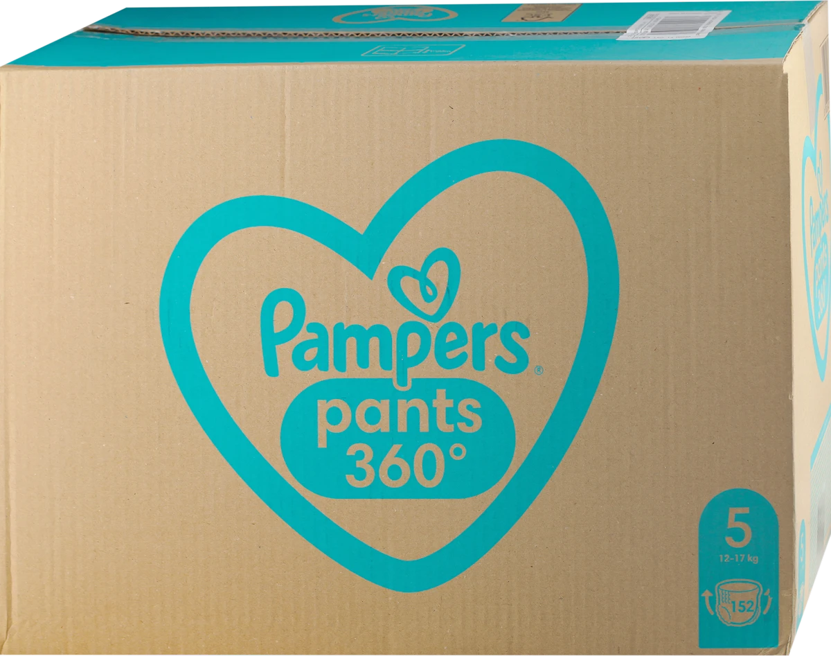 Pants, pelene gaćice, veličina 5 (12- 17 kg), 152 kom