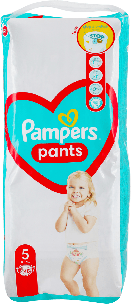 Pants, pelene gaćice, veličina 5 (12- 17 kg), 48 kom