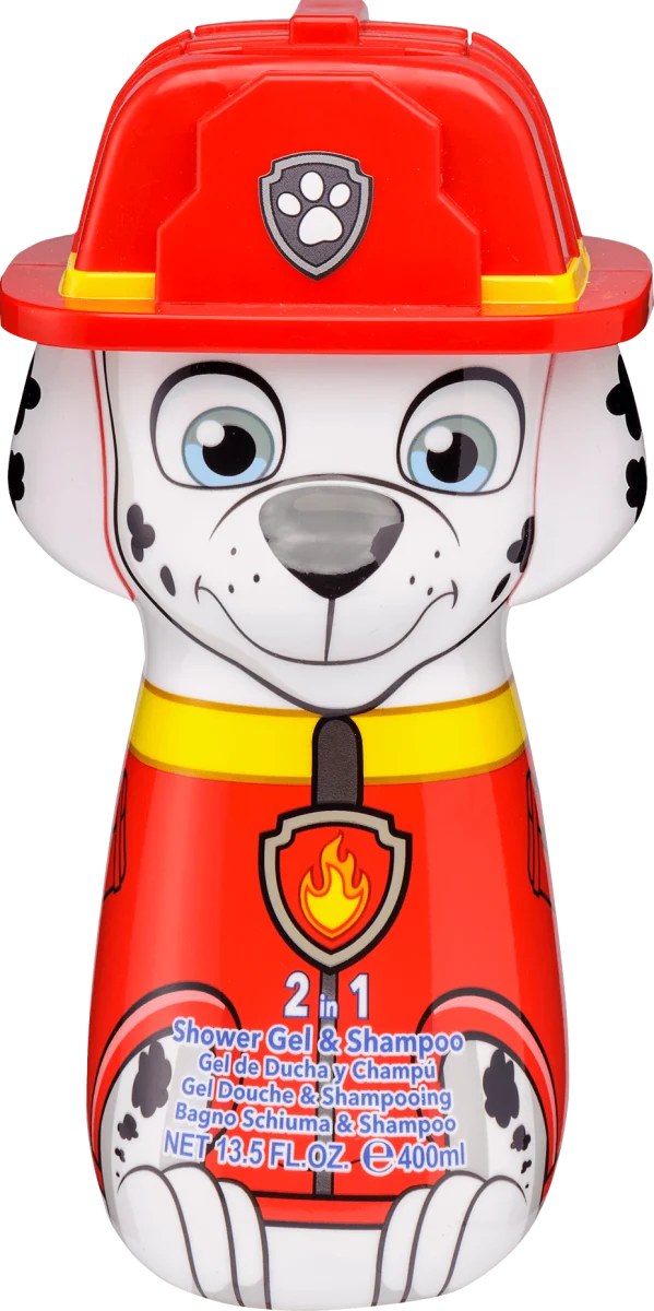Paw Patrol Marshall - gel za tuširanje i šampon, 400 mm