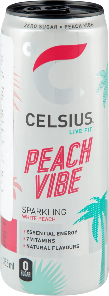 PEACH VIBE energetsko piće, 355 ml