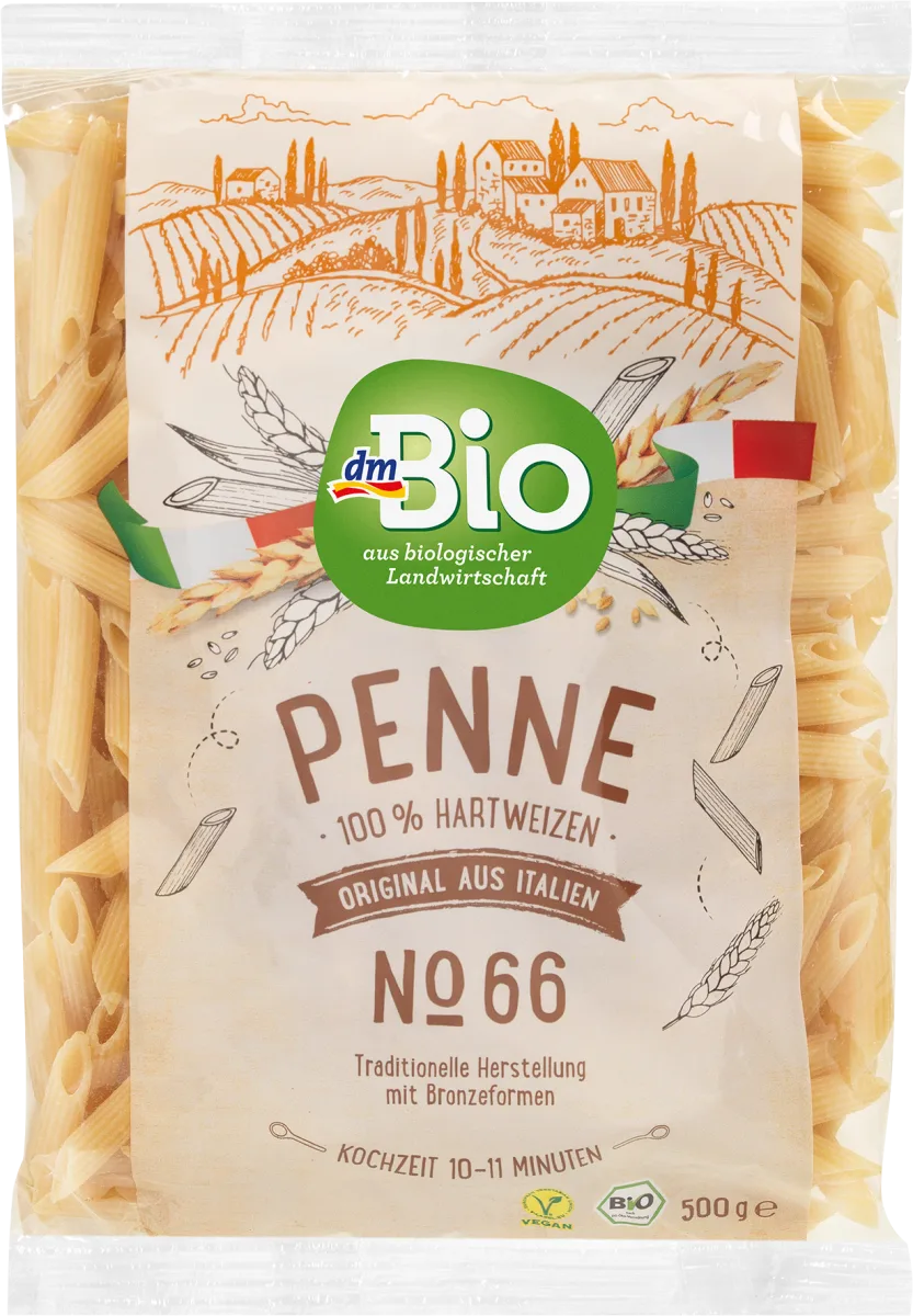 PENNE testenina bez jaja, 500 g