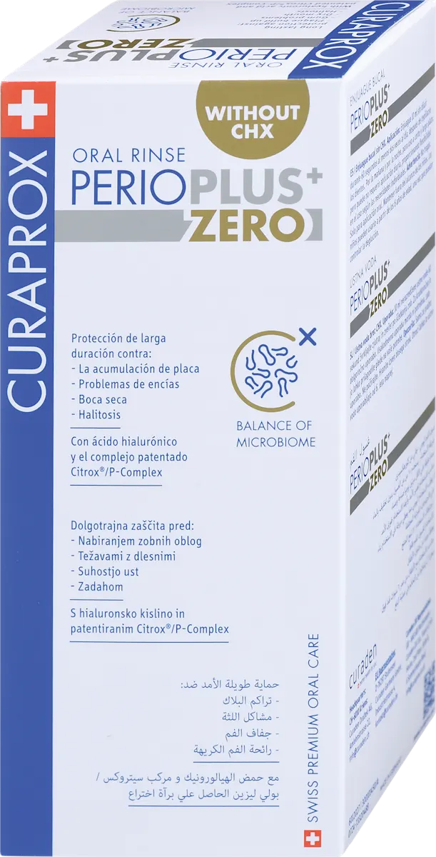 PERIO PLUS ZERO tečnost za usta, 200 ml