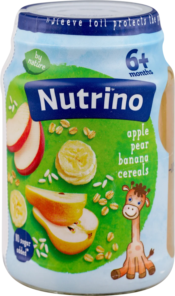 Pire od voća, jabuka, kruška, banana sa..., 190 g