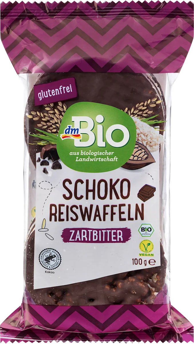 Pirinčane galete sa crnom čokoladom, 100 g
