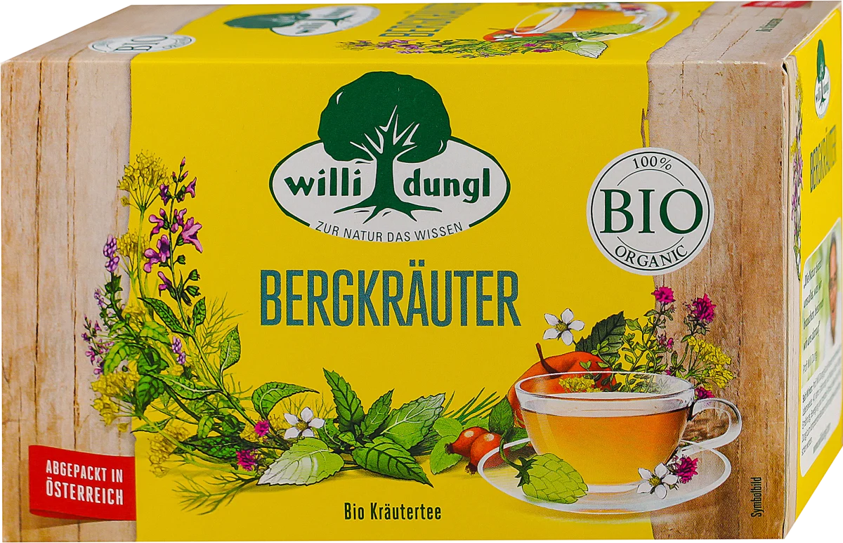 Planinsko bilje organski čaj (20 kesica x 1,8g), 36 g