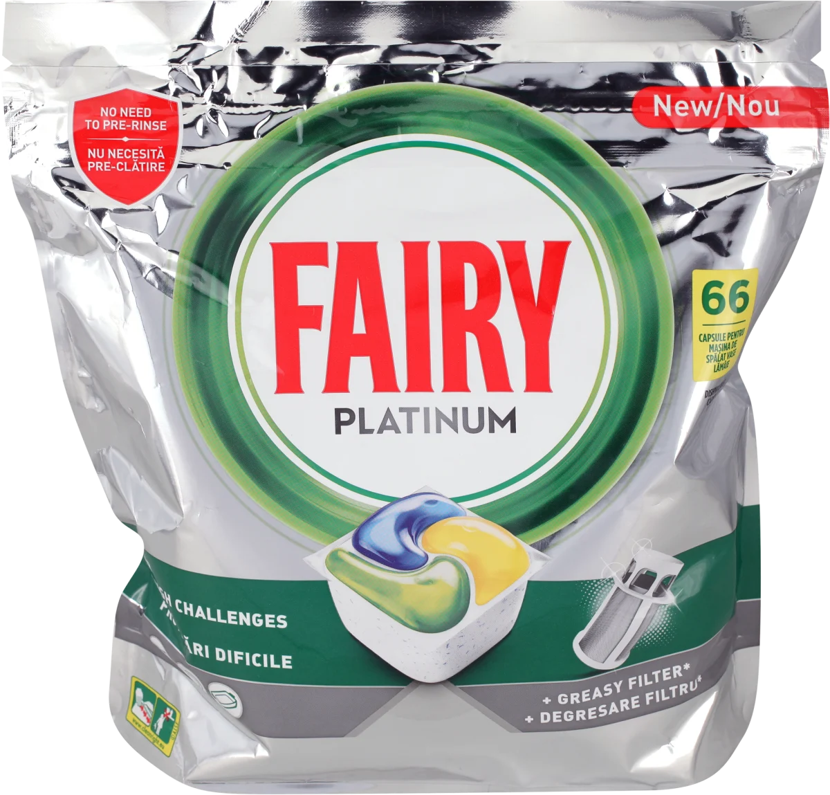 PLATINUM - tablete za sudove, 66 kom