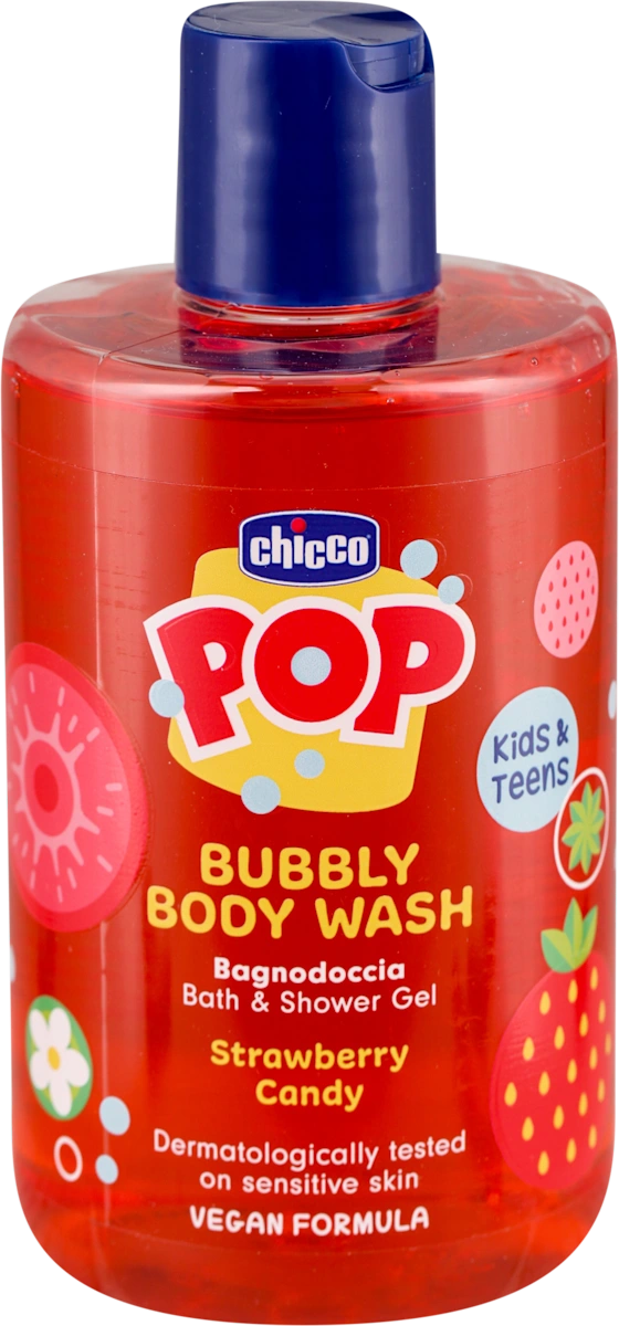 POP kupka za telo, jagoda, 300 ml