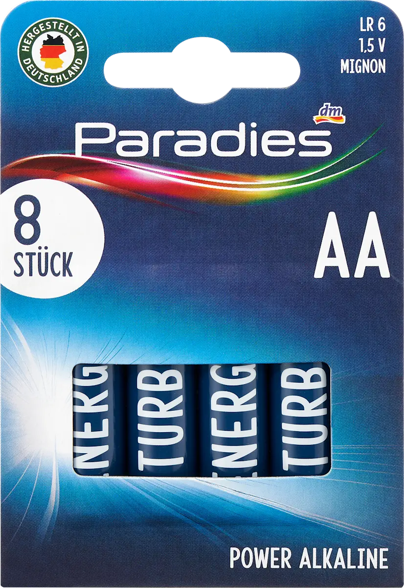 POWER alkalne baterije, Lr 6; 1,5 V; Mignon; AA, 8 kom