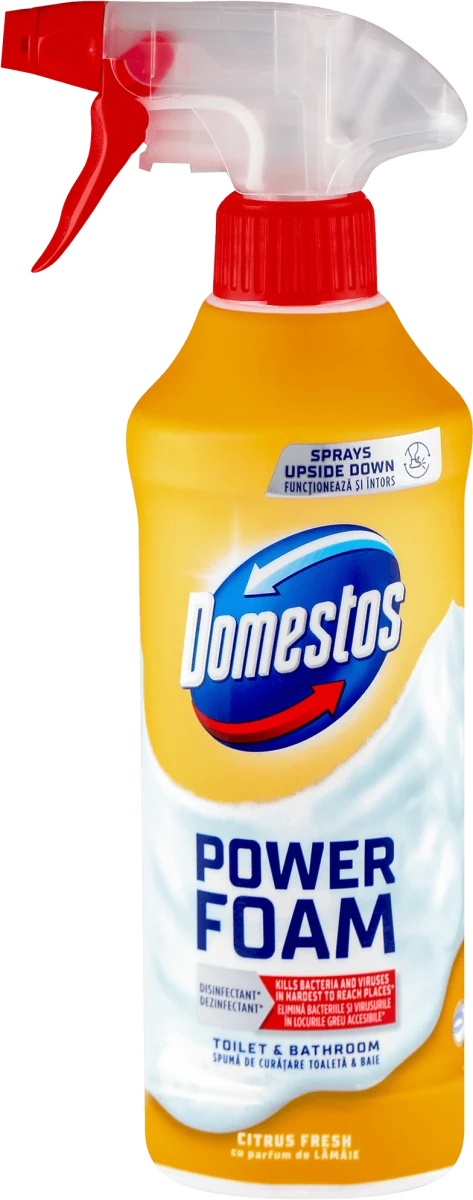 POWER FOAM pena za čišćenje kupatila - CITRUS..., 435 ml