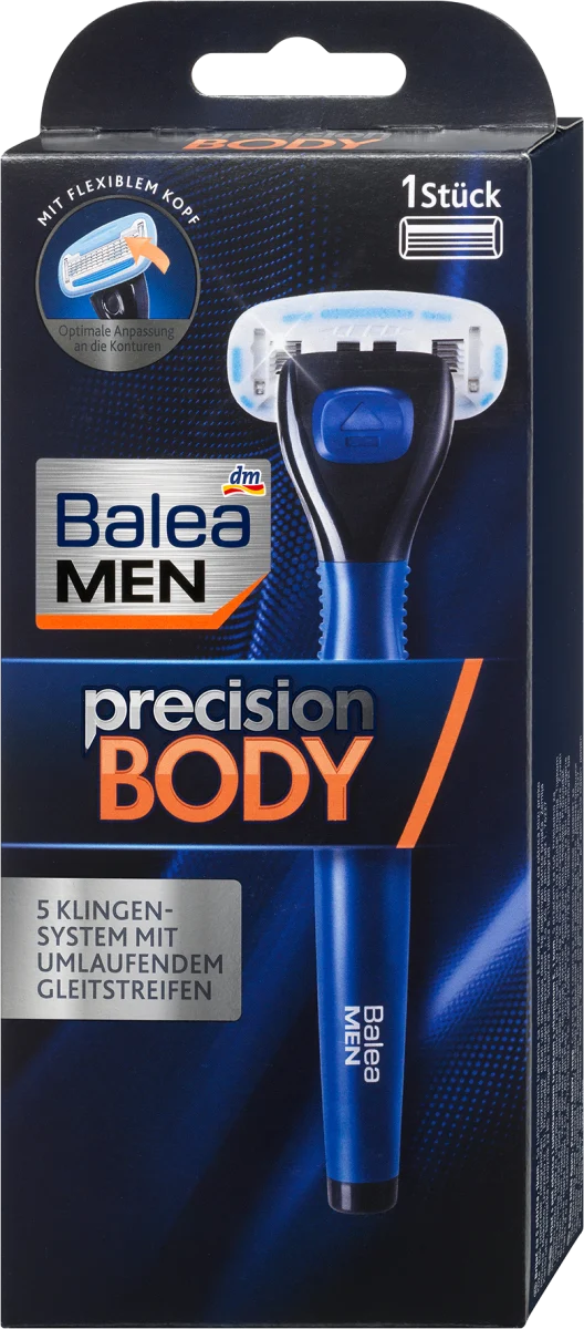 precision BODY brijač za telo, 1 kom