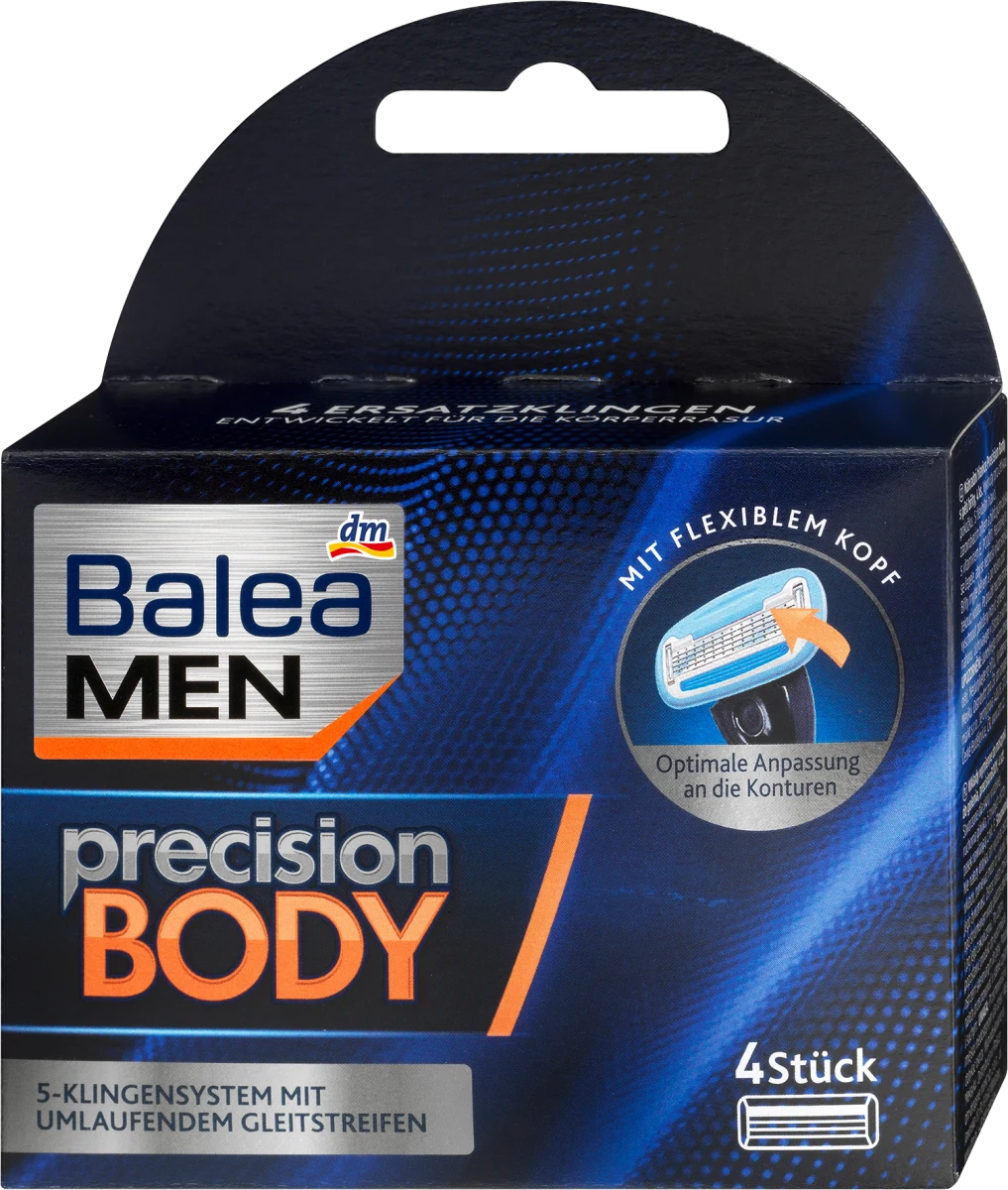 precision BODY umeci za brijač, 4 kom