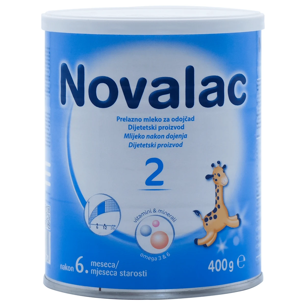 Prelazno mleko za odojčad 2, od 6. meseca, 400 g
