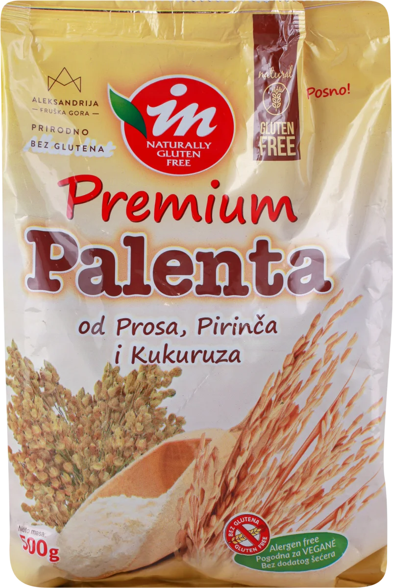 Premium palenta od prosa, pirinča i kukuruza, 500 g