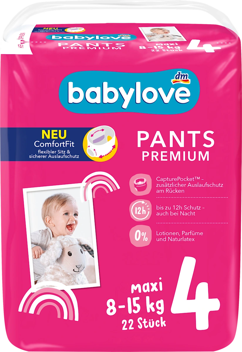Premium pelene gaćice, veličina 4 maxi (8-15kg), 22 kom