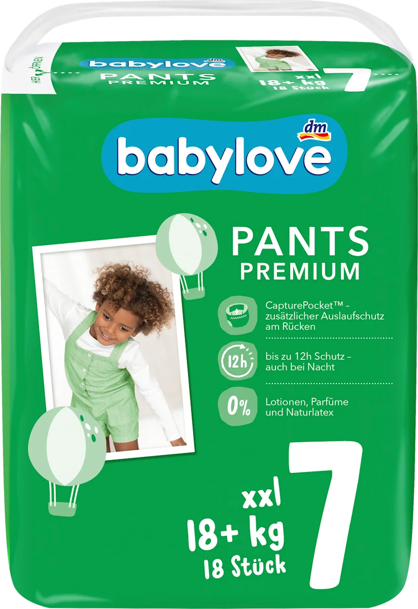 Premium - pelene gaćice veličina XXL (18+ kg), 18 kom