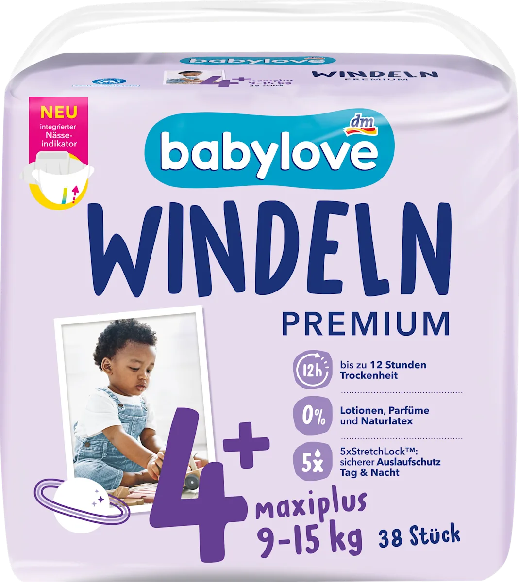 PREMIUM pelene, maxiplus veličina 4+ (9-15 kg), 38 kom
