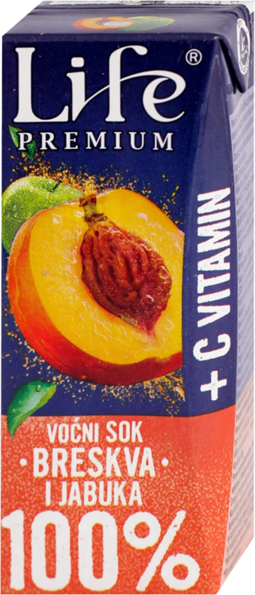 PREMIUM sok od breskve, 200 ml