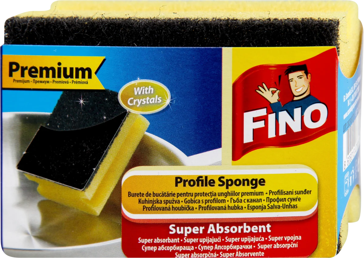Premium sunđer za pranje sudova, 1 kom
