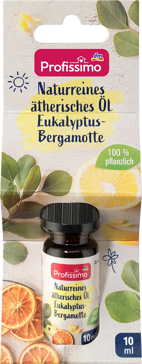 Prirodno eterično ulje - eukaliptus i bergamot, 10 ml