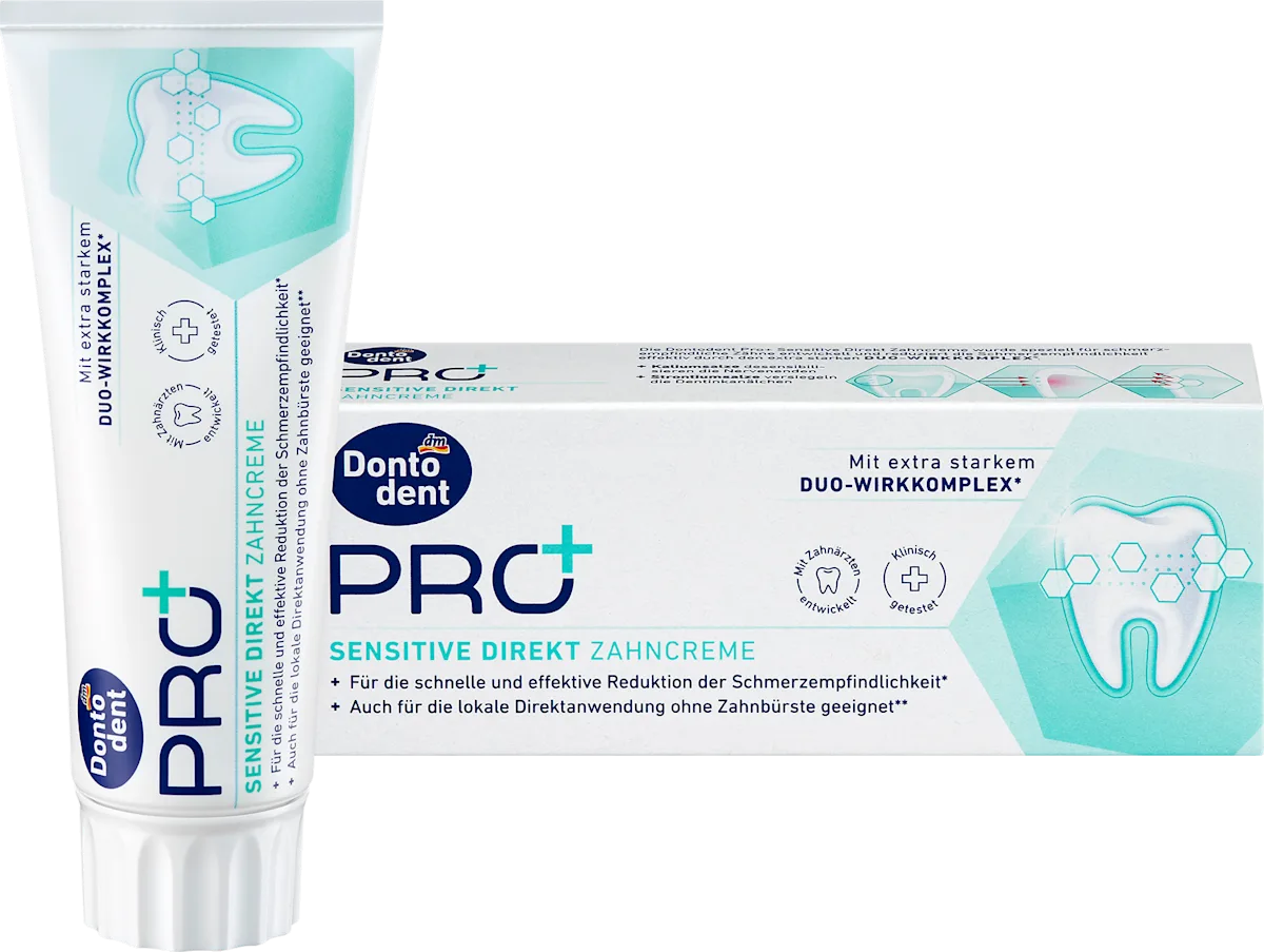 PRO+ SENSITIVE DIREKT pasta za zube osetljive na..., 75 ml