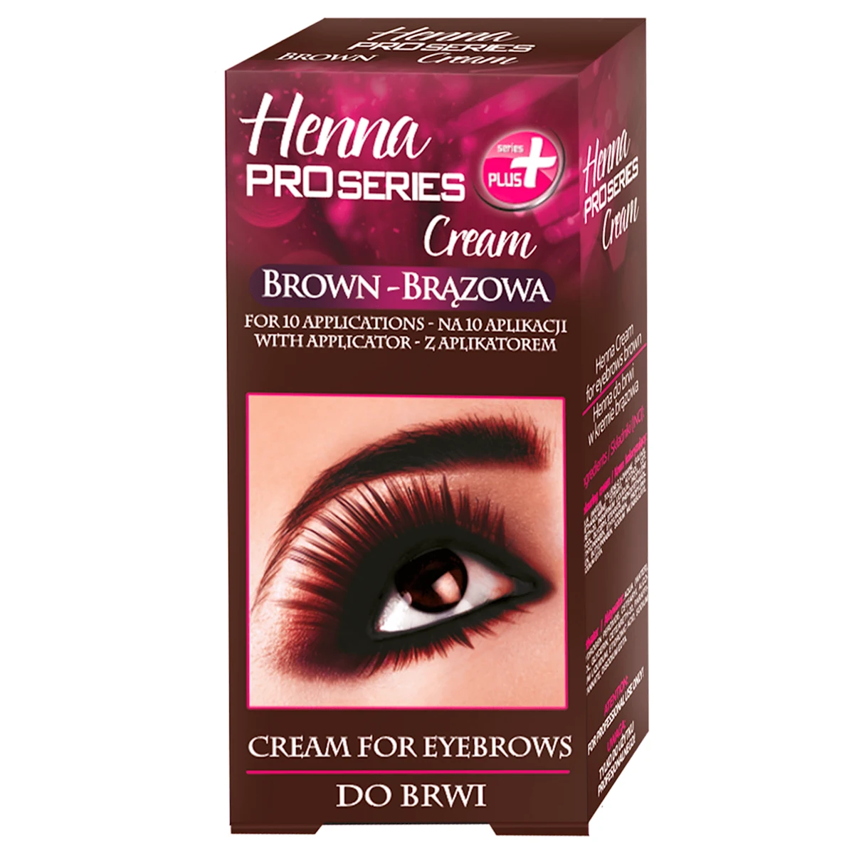 PRO SERIES krema kana za obrve - braon, 1 kom