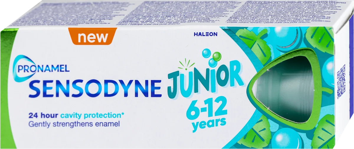 PRONAMEL JUNIOR dečija pasta za zube, 6-12 godina, 50 ml
