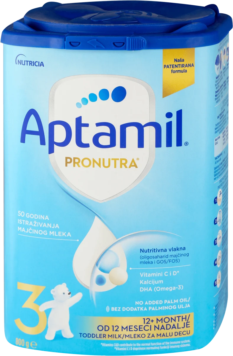 PRONUTRA 3  mlečna formula za malu decu, od 12..., 800 g