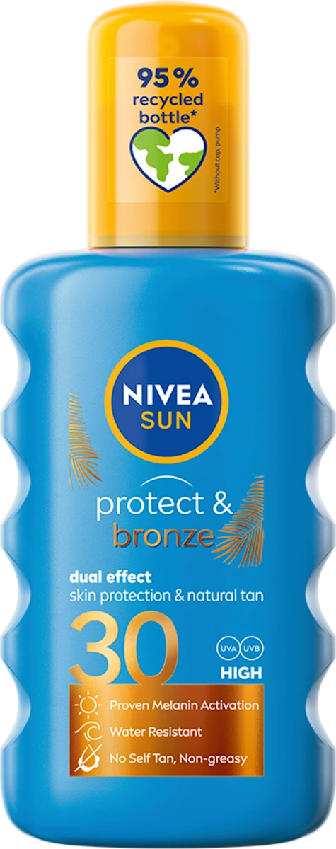 protect & bronze sprej za zaštitu od sunca, SPF 30, 200 ml