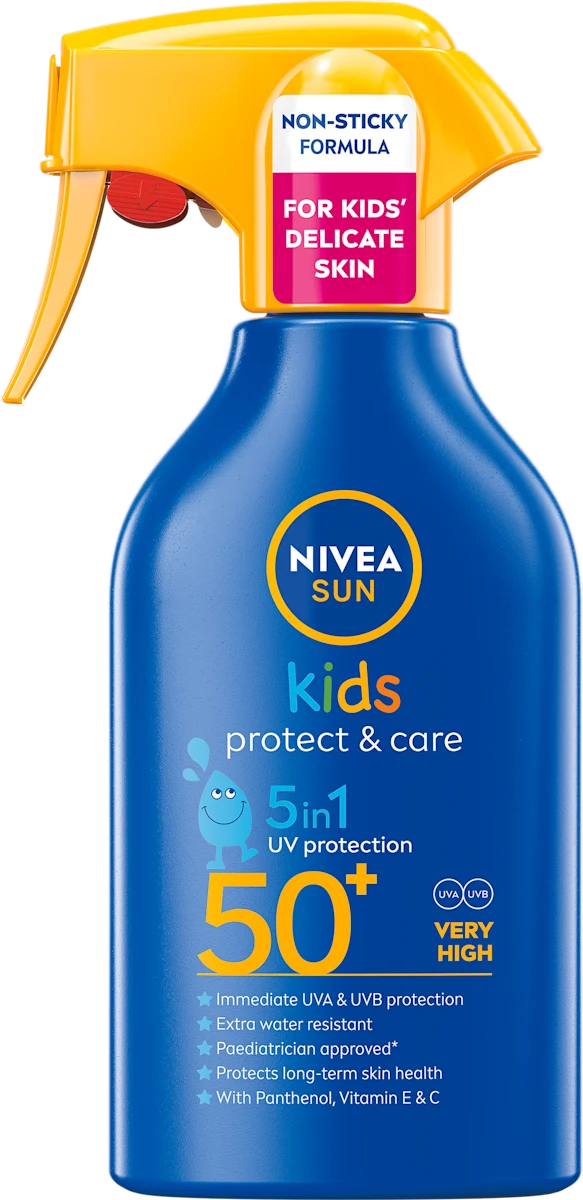 protect &amp; care dečiji sprej zaštitu od sunca, SPF 50+, 250 ml