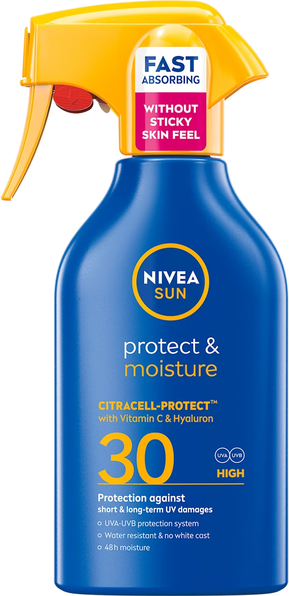 protect&amp;moisture sprej za zašitu od sunca, SPF30, 250 ml