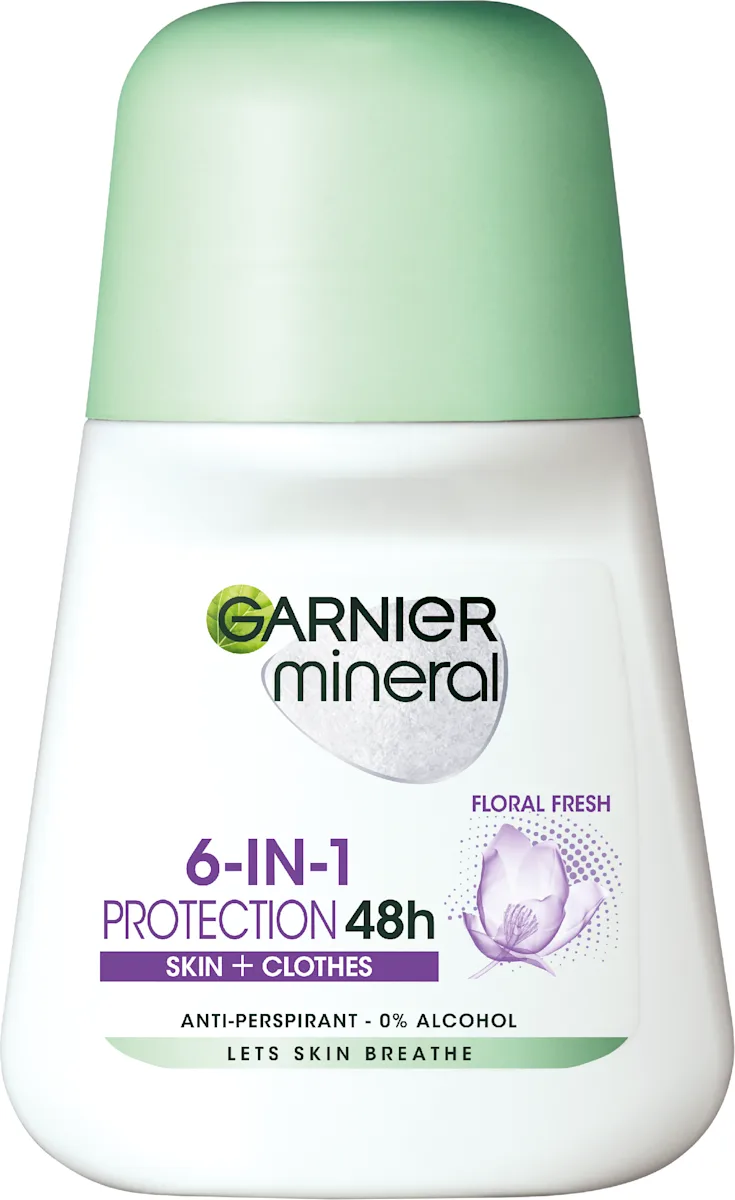 Protection 6 roll-on antiperspirant Floral Fresh, 50 ml