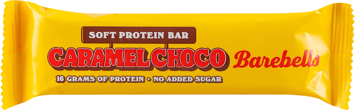 PROTEIN SOFT BAR CHOCO - mekani proteinski bar sa čokoladom i karamelom sa mlečinm čokoladnim prelivom, sa zaslađivačima, 55 g