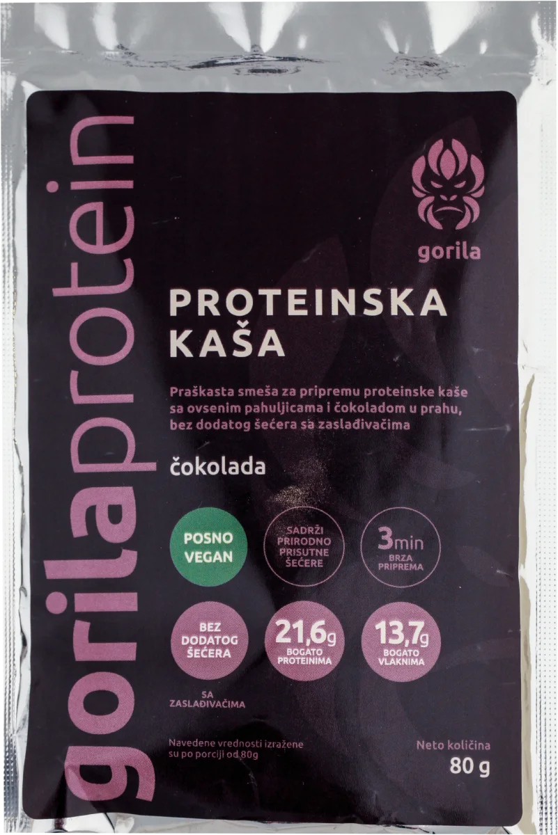 PROTEINSKA KAŠA - čokolada, 80 g