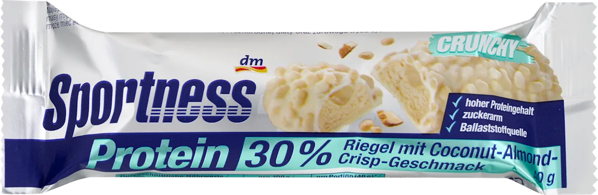 Proteinska čokoladica kokos i badem, 40 g