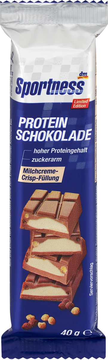 Proteinska punjena mlečna čokolada, 40 g