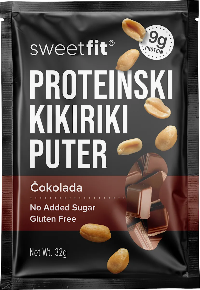PROTEINSKI KIKIRIKI PUTER - čokolada, 32 g