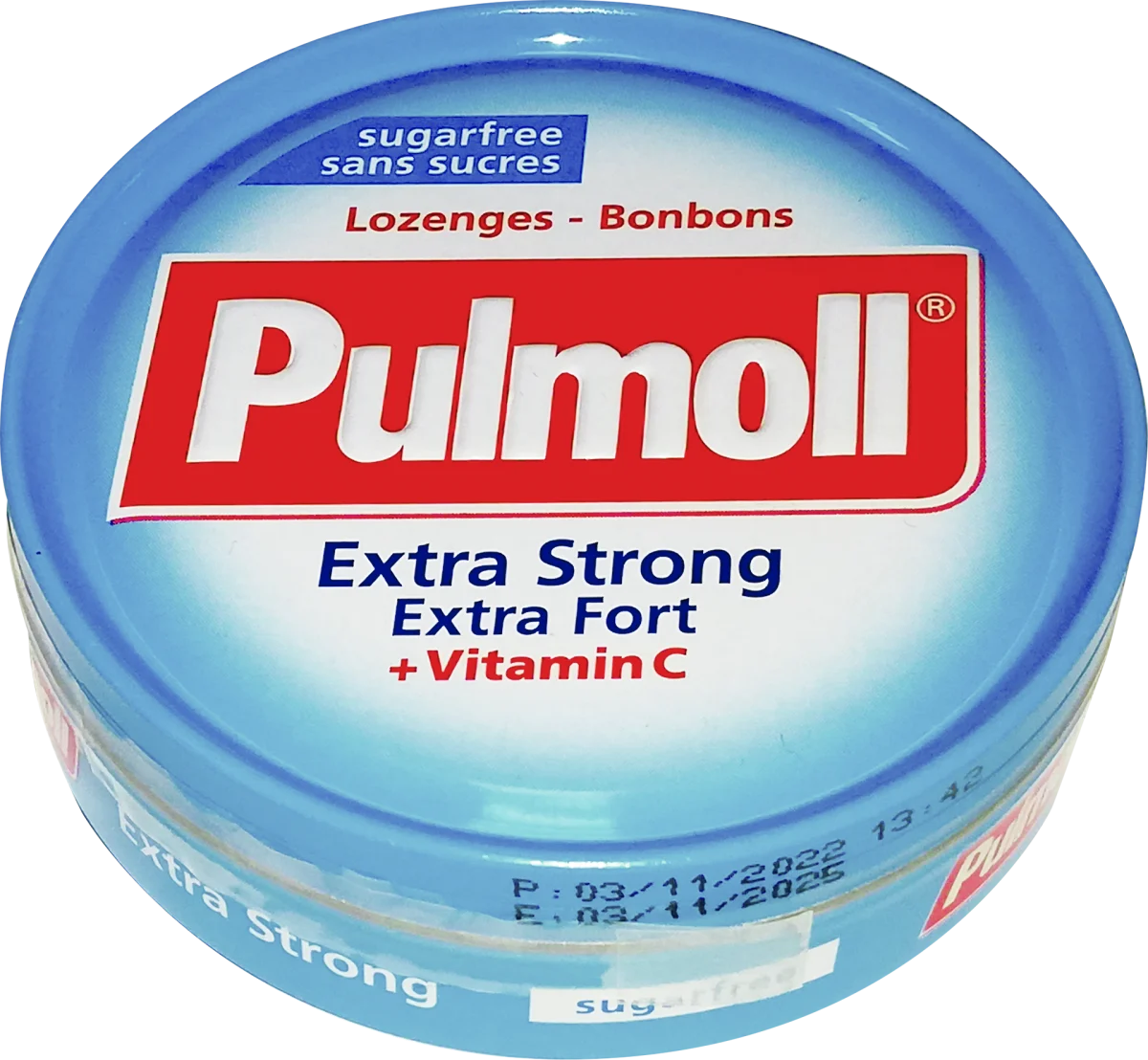 Pulmoll bombone - Extra Strong + Vitamin C, 45 g