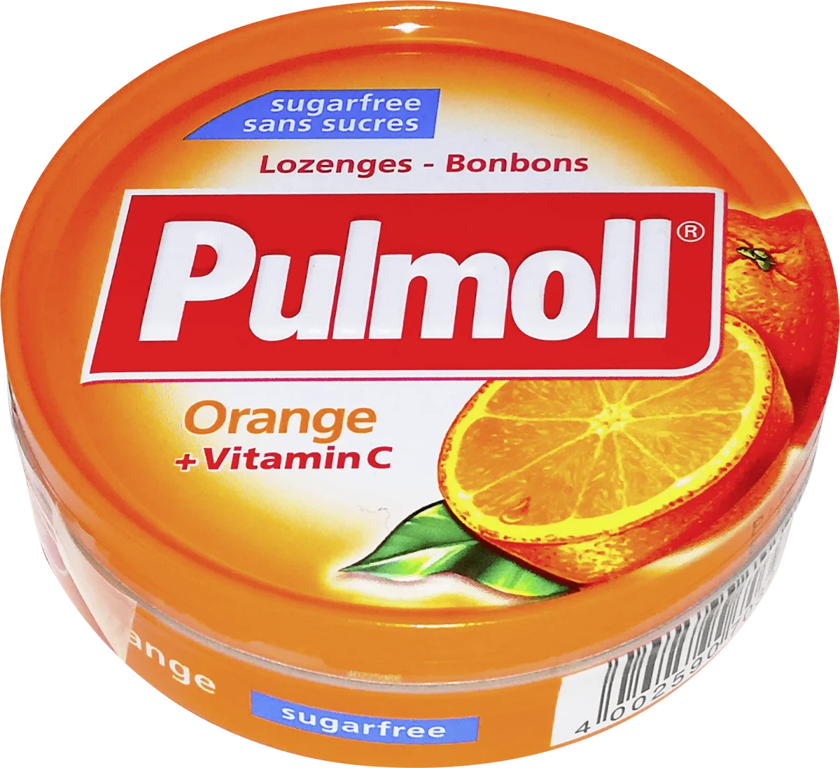 PULMOLL BOMBONE POMORANDŽA + VITAMIN C, 45 g