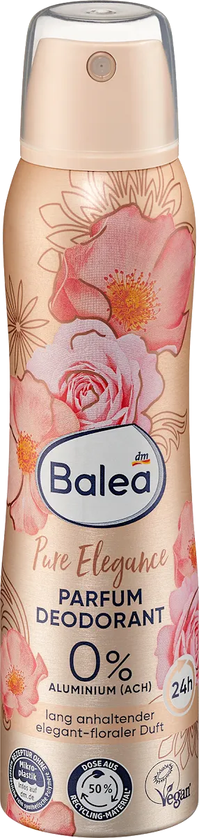 Pure Elegance deo sprej - bez aluminijuma, 150 ml