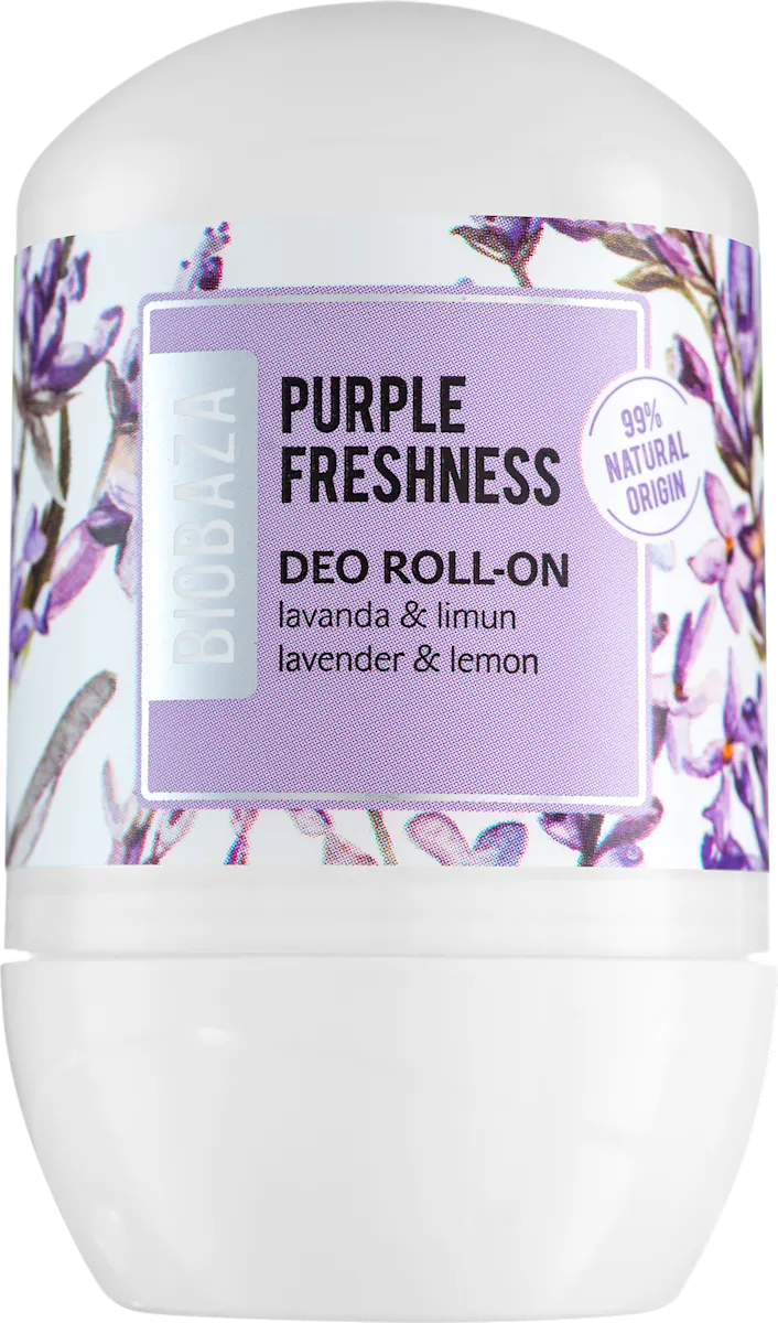 Purple Freshness deo roll-on - lavanda i bergamot, 50 ml
