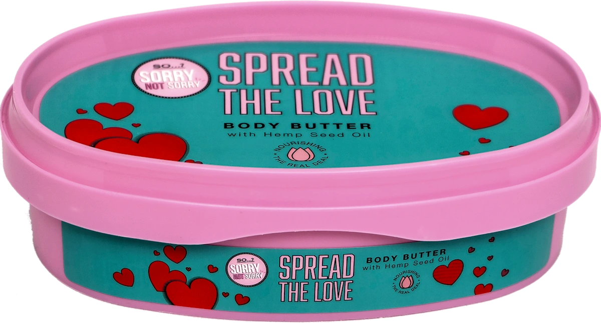 Puter za telo - SPREAD THE LOVE, 250 ml
