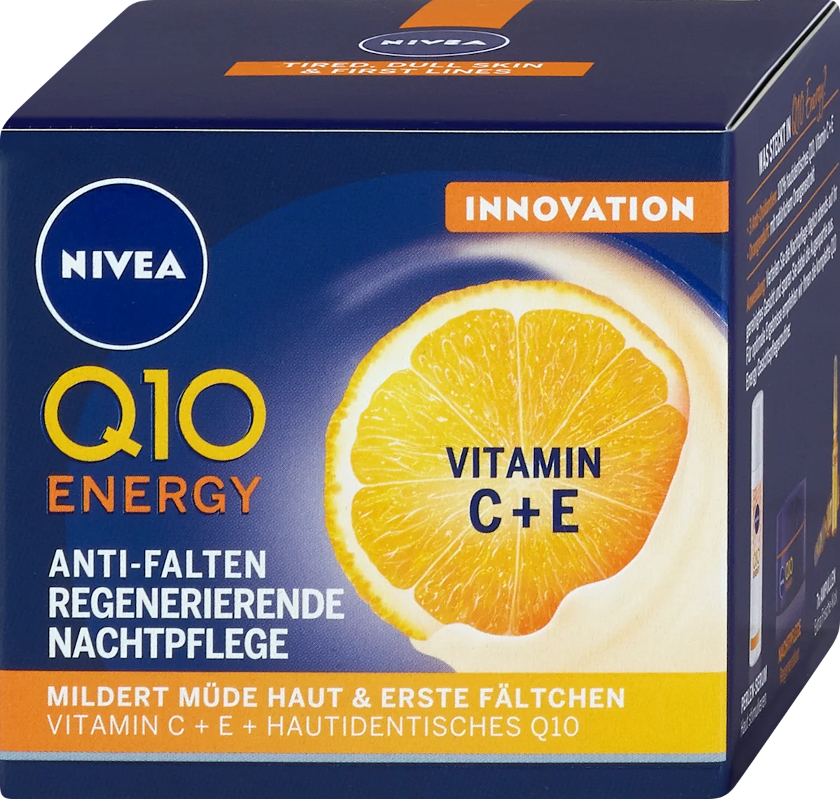 Q10 Energy noćna krema – vitamin C+E, 50 ml