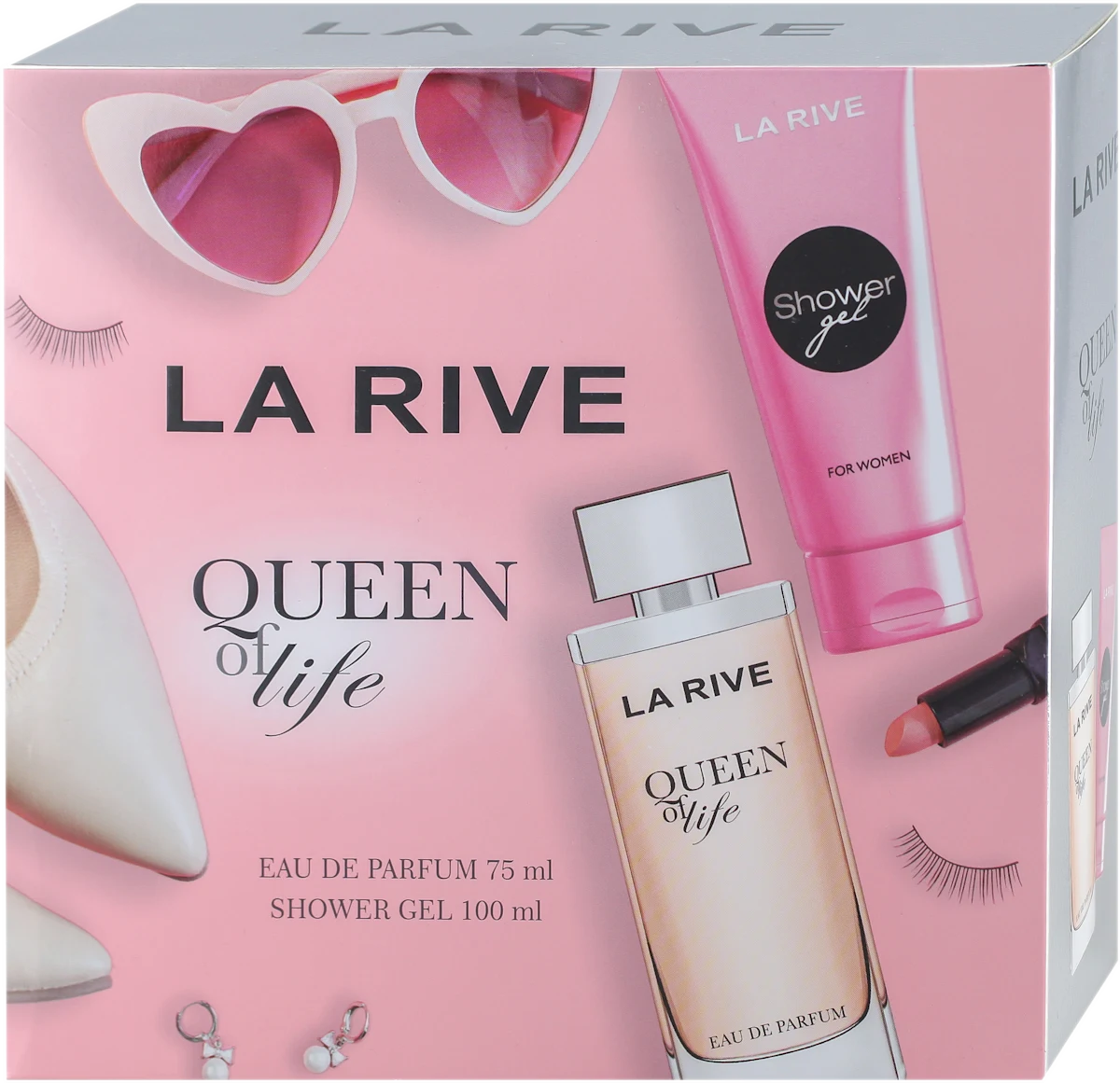QUEEN of life set za žene: Edt + gel za tuširanje, 1 kom